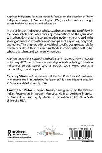 Applying Indigenous Research Methods: Storying with Peoples and Communities (Indigenous and Decolonizing Studies in Education),Used