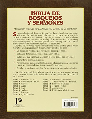 Biblia de bosquejos y sermones: 1 y 2 Corintios (Biblia de Bosquejos y Sermones N.T.) (Spanish Edition),Used