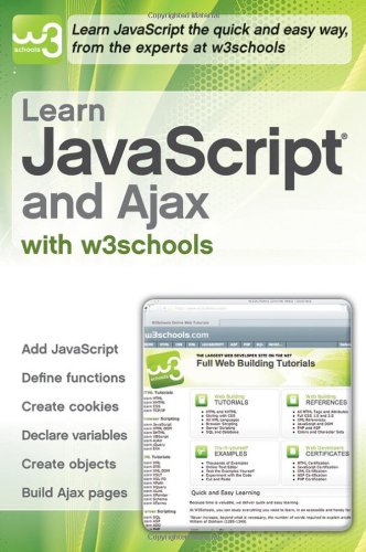 Learn JavaScript and Ajax with w3Schools,Used