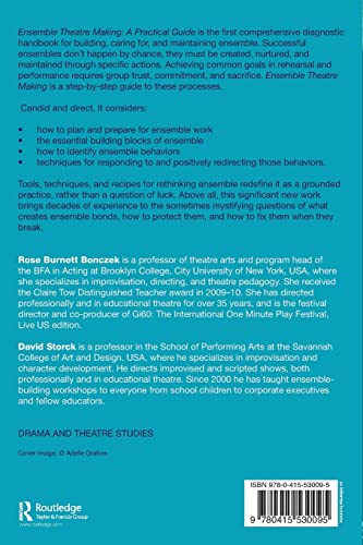 Ensemble Theatre Making: A Practical Guide,Used