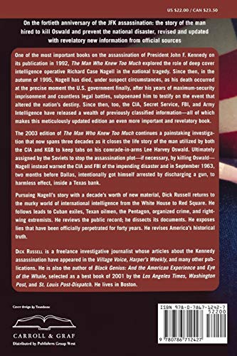 The Man Who Knew Too Much: Hired to Kill Oswald and Prevent the Assassination of JFK,New