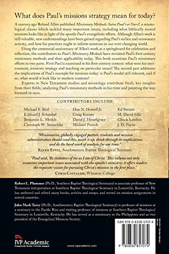 Paul's Missionary Methods: In His Time and Ours,Used