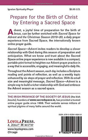 Sacred Space for Advent and the Christmas Season 201920,Used