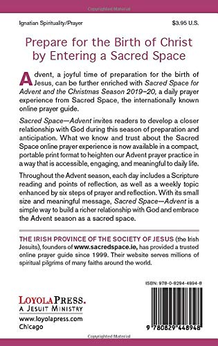 Sacred Space for Advent and the Christmas Season 201920,Used