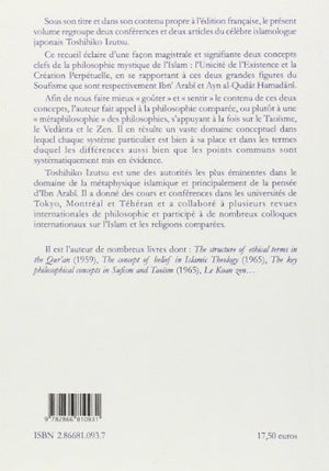 Unicit de l'existence et cration perptuelle en mystique islamique,Used