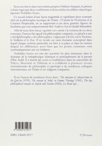 Unicit de l'existence et cration perptuelle en mystique islamique,Used
