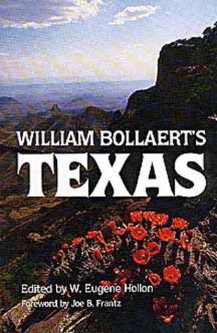 William Bollaert's Texas (American Exploration & Travel Series),Used
