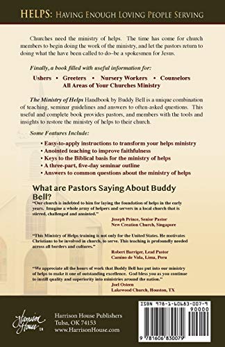 Ministry Of Helps Handbook, Revised And Updated: How To Be Totally Effective Serving In The Local Church