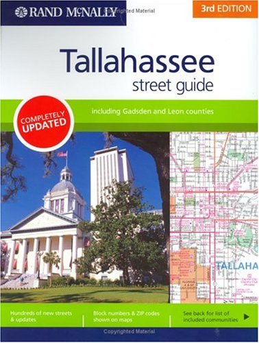 Rand McNally Tallahassee, Florida Street Guide,Used