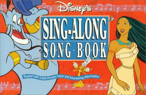 The DISNEY SINGALONG SONGBOOK, THE: Disney Sing Along Book,Used