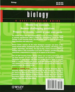 Biology: A Selfteaching Guide, 2Nd Edition,New