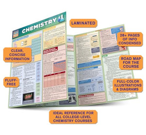 Chemistry: A QuickStudy Laminated Reference Guide (QuickStudy Academic),New