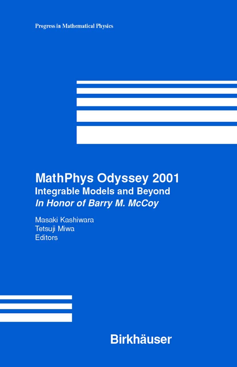 Mathphys Odyssey 2001,New