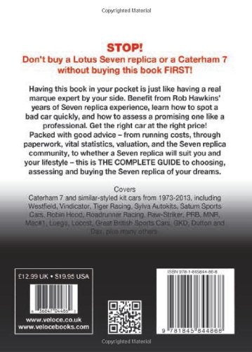 Lotus Seven Replicas & Caterham 7: 1973 to 2013 (The Essential Buyer's Guide),New