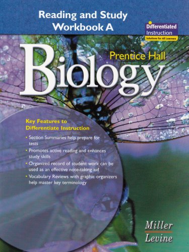 Biology: Reading And Study Workbook a (A),Used