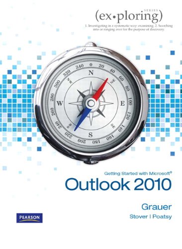 Exploring Getting Started with Microsoft Outlook 2010,Used