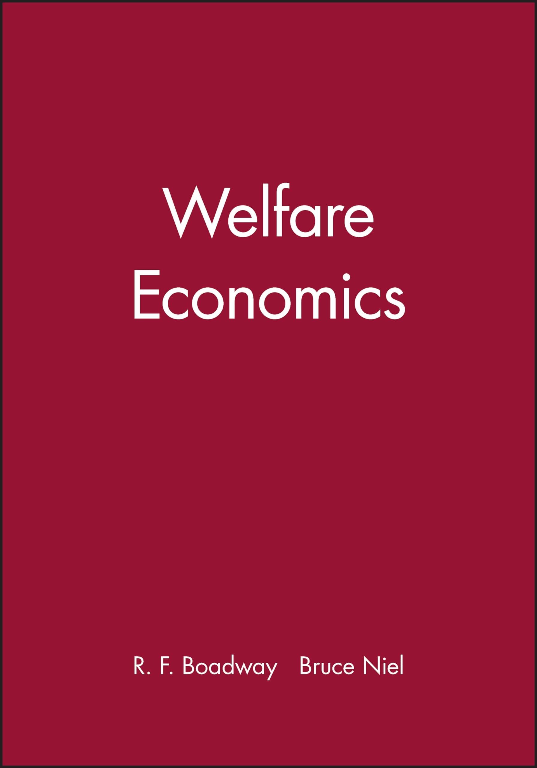 Welfare Economics,New