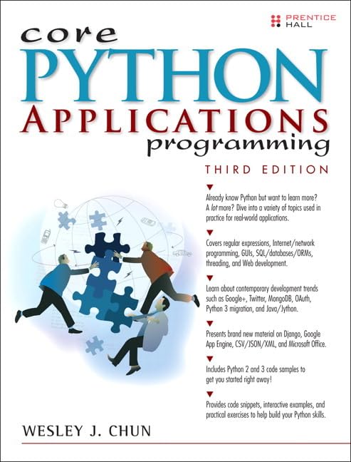 Core Python Applications Programming (Core Series),Used