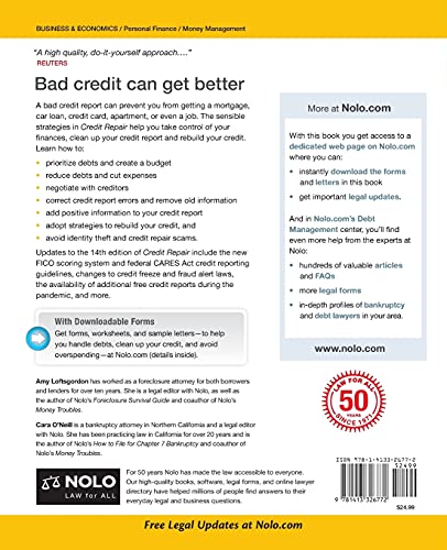Credit Repair: Make a Plan, Improve Your Credit, Avoid Scams,Used