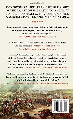 Inglorious Empire: What the British Did to India,Used