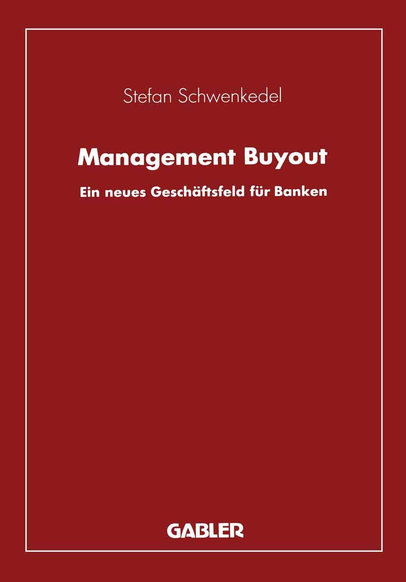 Management Buyout: Ein Neues Geschftsfeld Fr Banken (German Edition),Used