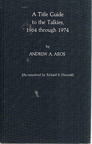 Title Guide to the Talkies: 19641974,Used