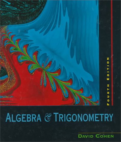 ADVANTAGE BOOKSALGEBRA AND TRIGONOMETRY,Used