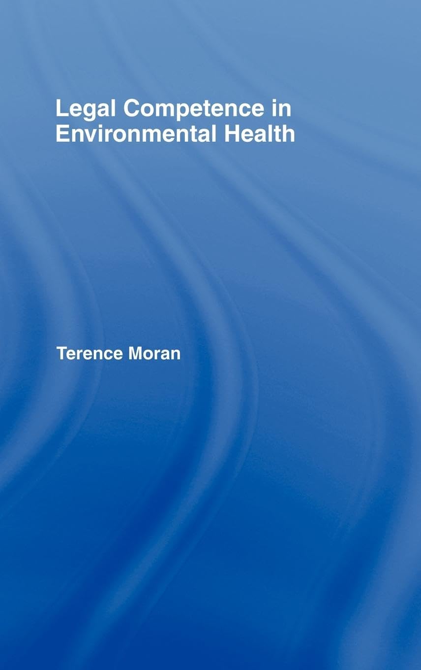 Legal Competence In Environmental Health