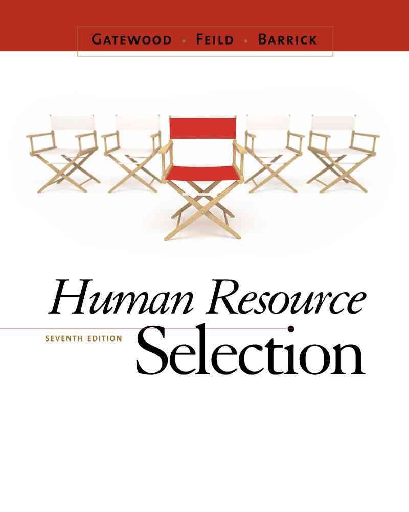 Human Resource Selection,Used