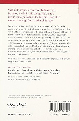 Parzival and Titurel (Oxford World's Classics),Used