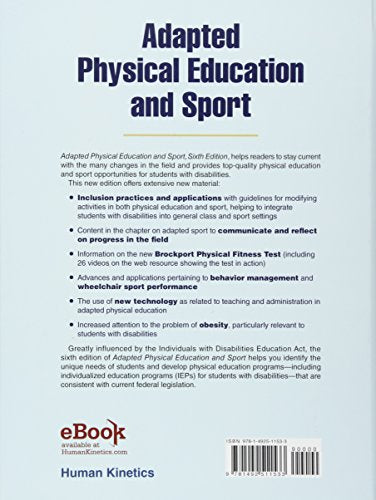 Adapted Physical Education and Sport,New