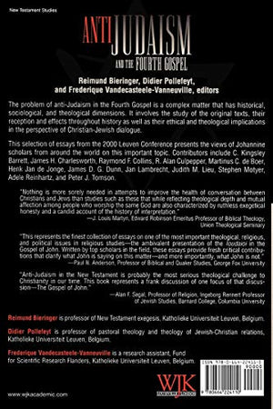 Antijudaism And The Fourth Gospel,New