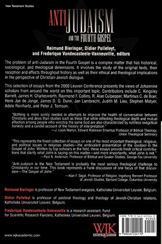 Antijudaism And The Fourth Gospel,New