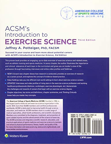 ACSM's Introduction to Exercise Science (American College of Sports Medicine),New
