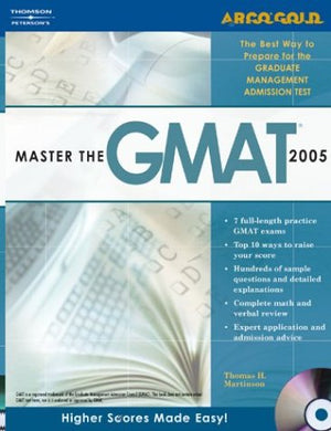 Master the GMAT CAT, 2005/e, w/CD,Used