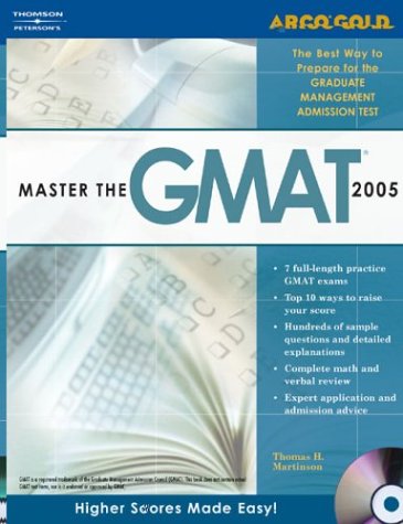 Master the GMAT CAT, 2005/e, w/CD,Used