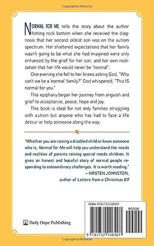 Normal For Me: Learning to Love and Accept Life's Detours with God's Help,Used