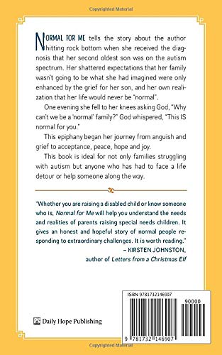 Normal For Me: Learning to Love and Accept Life's Detours with God's Help,Used