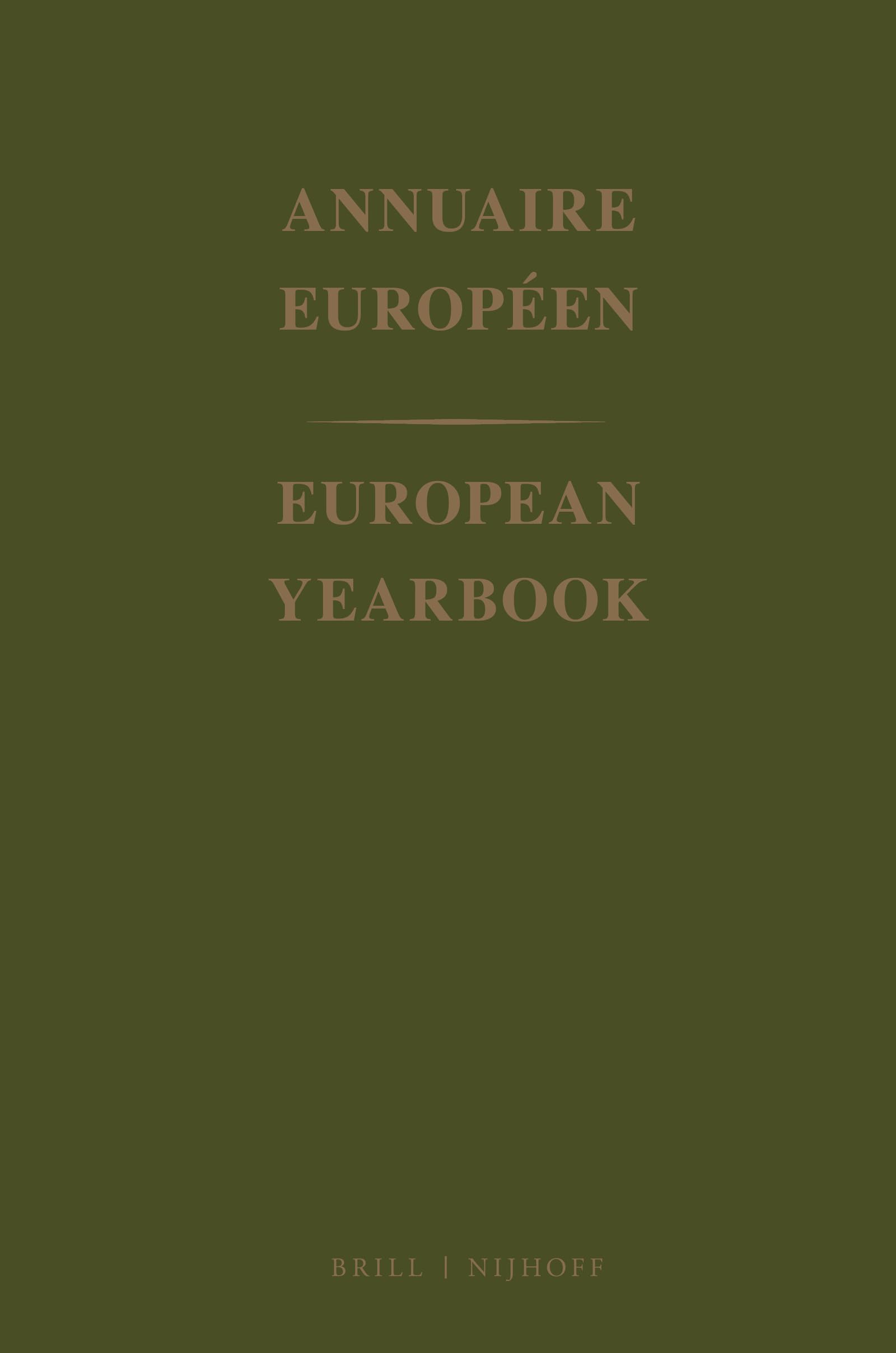 Annuaire European 1997 / European Yearbook 1997, Vol. XLV,Used