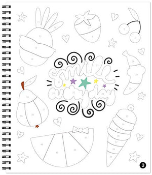 Brain Games  Sticker by Number: Smile Every Day,New