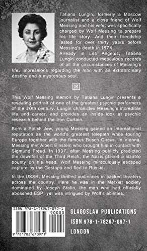 Wolf Messing: The True Story of Russias Greatest Psychic,Used