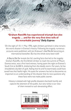 A Day To Die For: 1996: Everest'S Worst Disaster