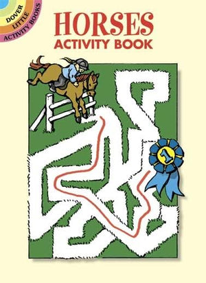 Horses Activity Book (Dover Little Activity Books: Animals),Used