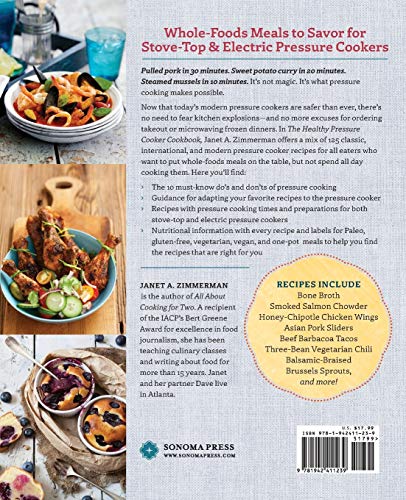 The Healthy Pressure Cooker Cookbook: Nourishing Meals Made Fast,Used