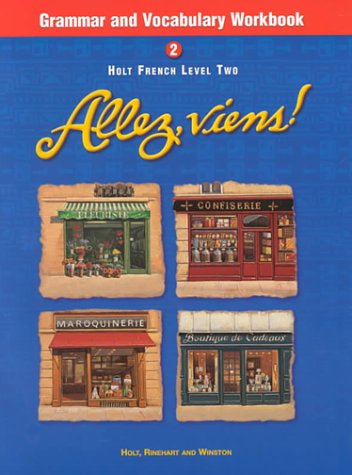 Allez, Viens!: French Level 2 Grammar and Vocabulary Workbook,Used