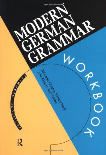Modern German Grammar Workbook (Modern Grammar Workbooks),Used