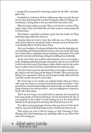 Children's Ministry Leadership: The YouCanDoIt Guide,Used