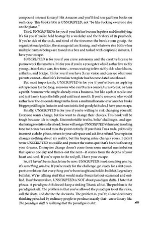 UNSCRIPTED: Life, Liberty, and the Pursuit of Entrepreneurship,Used