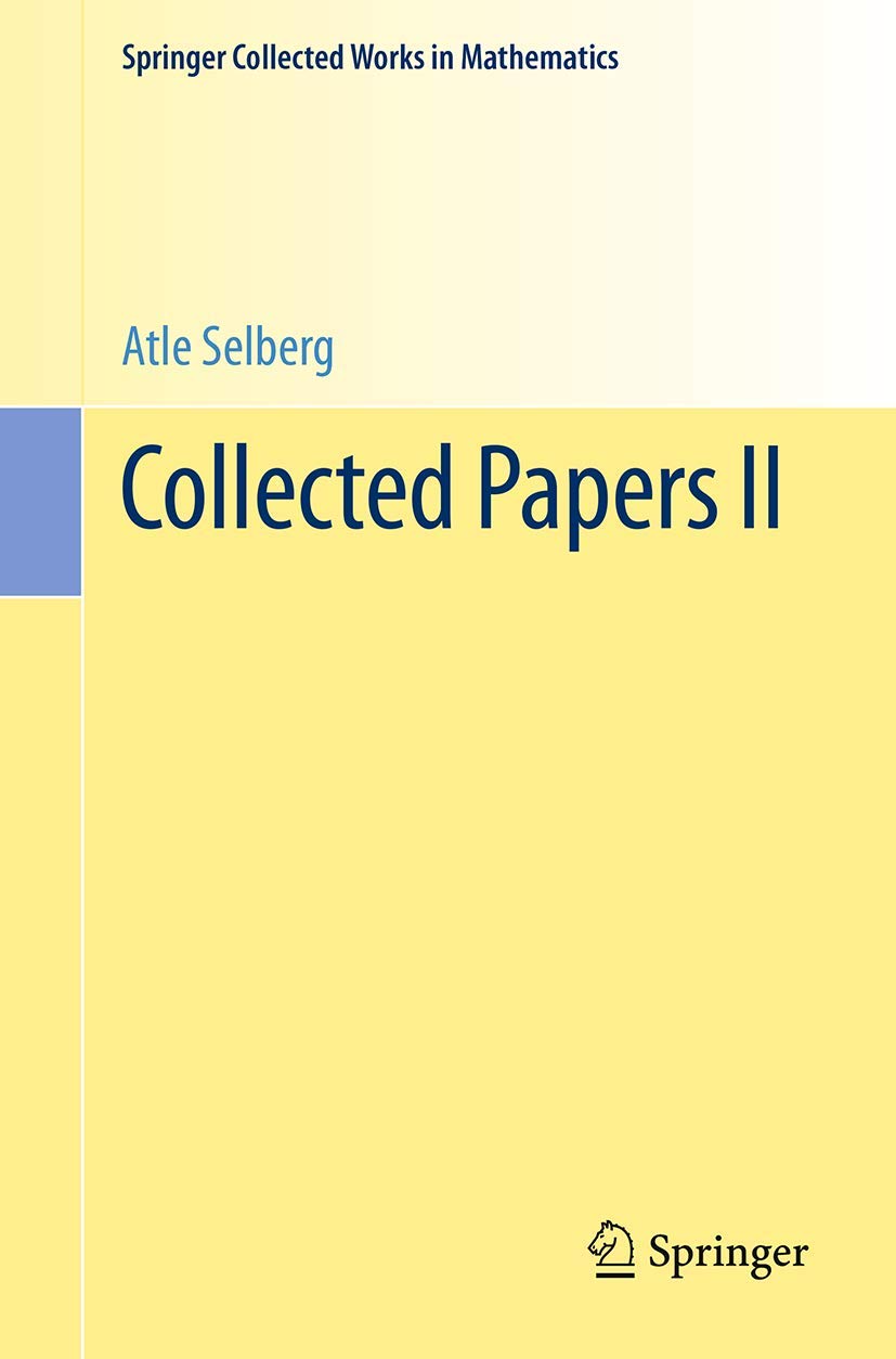 Collected Papers II (Springer Collected Works in Mathematics),Used