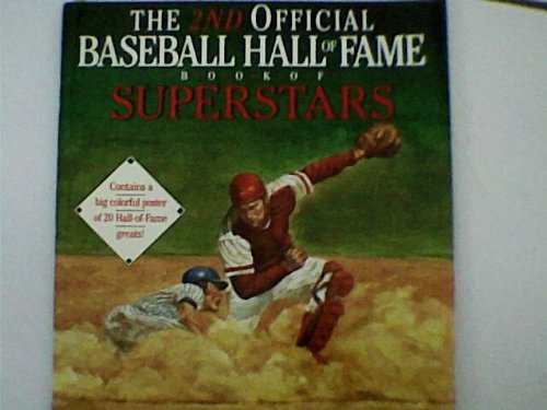 The 2nd Official Baseball Hall of Fame Book of Superstars,Used